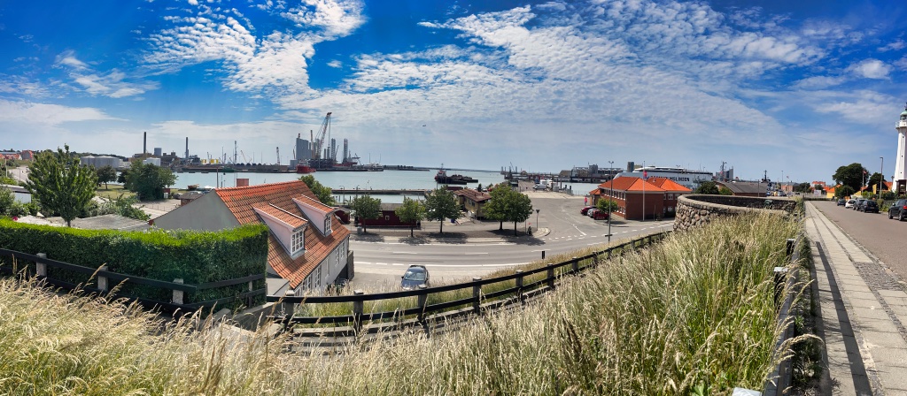 Hafen Rønne Panorama